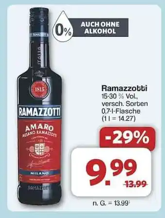 Famila Nord Ost Ramazzotti Angebot