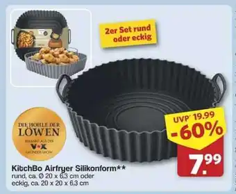 Famila Nord Ost KitchBo Airfryer Silikonform Angebot