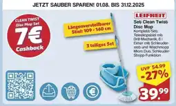 Famila Nord Ost Leifheit Set Clean Twist Disc Mop Angebot