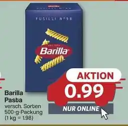 Famila Nord Ost Barilla Pasta Angebot