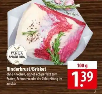 Famila Nord Ost Rinderbrust/Brisket Angebot