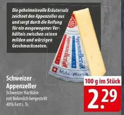 Famila Nord Ost Schweizer Appenzeller Angebot