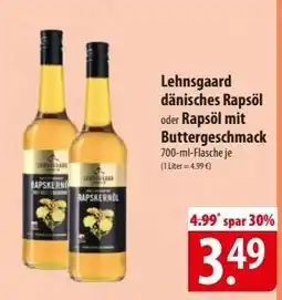 Famila Nord Ost Lehnsgaard dänisches Rapsöl oder Rapsöl mit Buttergeschmack Angebot