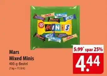 Famila Nord Ost MARS Mixed Minis Angebot