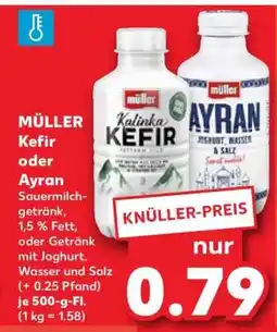 Kaufland MÜLLER Kefir oder Ayran Angebot