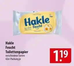 Famila Nord Ost Hakle Feucht Toilettenpapier Angebot