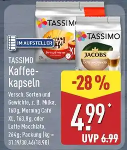 Aldi Nord Tassimo Kaffeekapseln Angebot