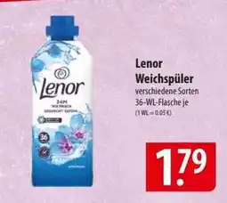 Famila Nord Ost Lenor Weichspüler Angebot