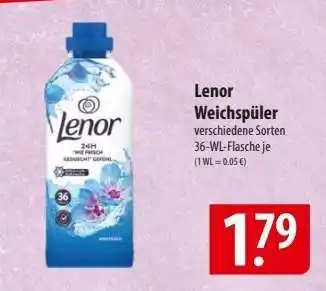 Famila Nord Ost Lenor Weichspüler Angebot