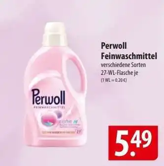 Famila Nord Ost Perwoll Feinwaschmittel Angebot