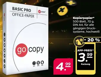 NETTO go copy Kopierpapier Angebot
