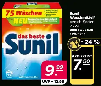 NETTO Sunil Waschmittel Angebot