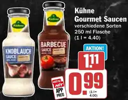 HIT Kühne Gourmet Saucen Angebot