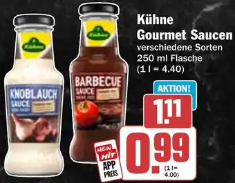 HIT Kühne Gourmet Saucen Angebot