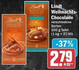 HIT Lindt Weihnachts Chocolade Angebot