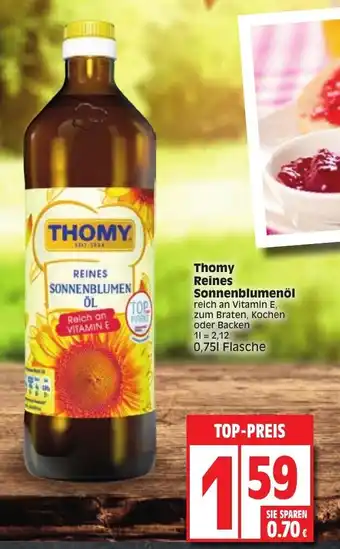 Edeka Thomy Reines Sonnenblumenöl 0,75L Angebot