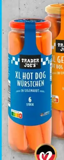Aldi Nord Trader Joe's XL Hot Dogs Würstchen Angebot