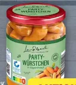 Aldi Nord Landbeck Party-Würstchen Angebot
