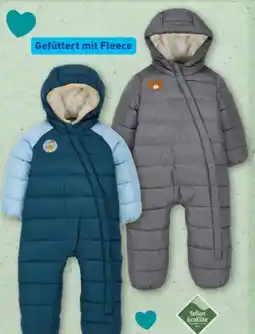 Aldi Nord Lily & Dan Baby-Fleece-Overall Angebot