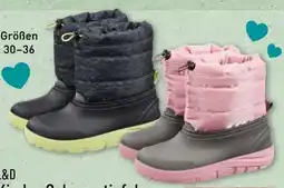 Aldi Nord L & D Kinder Schneestiefel Angebot