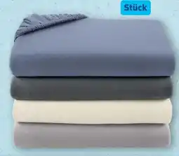 Aldi Nord Novitesse Jersey-Boxspringbett-Spannbetttuch Angebot