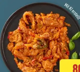 Aldi Nord Meine Metzgerei Paprika-Schinkengeschnetzeltes XXL Angebot