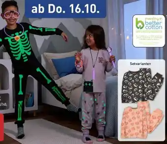Aldi Nord L & D Kinder Schlafanzug Angebot