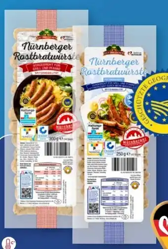Aldi Nord Gut Drei Eichen Nürnberger Rostbratwürste Angebot