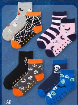 Aldi Nord Lily & Dan Kinder Antirutsch-Socken 2er Pack Angebot