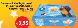 Mix Markt Eiscreme mit Vanillegeschmack Plombir Angebot