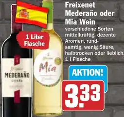 HIT Freixenet Mederaño oder Mia Wein Angebot