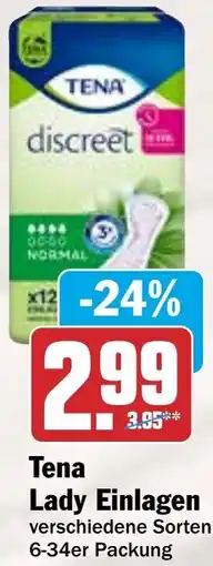 HIT Tena Lady Einlagen Angebot