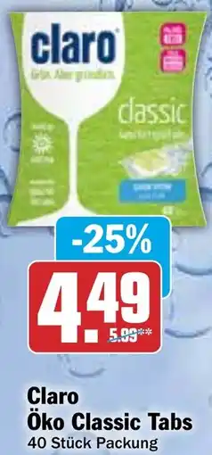 HIT Claro Öko Classic Tabs Angebot