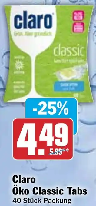 HIT Claro Öko Classic Tabs Angebot