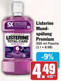 HIT Listerine Mundspülung Premium Angebot