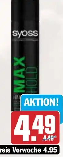HIT Syoss Schaumfestiger oder Haarspray Angebot