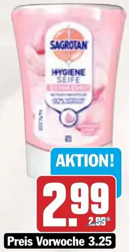 HIT Sagrotan No-Touch Flüssigseife Nachfüllpack Angebot