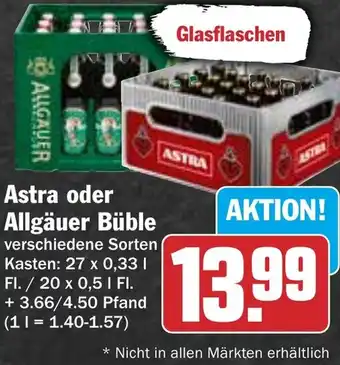 HIT Astra oder Allgäuer Büble Angebot