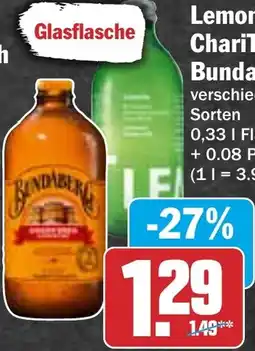 HIT LemonAid, ChariTea oder Bundaberg Angebot