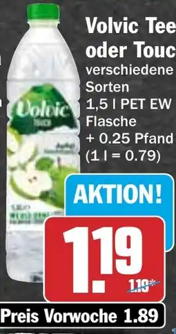 HIT Volvic Tee oder Touch Angebot