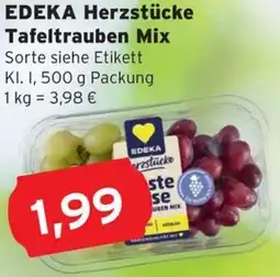 CAP Markt EDEKA Herzstücke Tafeltrauben Mix Angebot