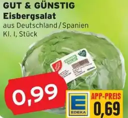 CAP Markt GUT & GÜNSTIG Eisbergsalat Angebot