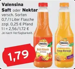 CAP Markt Valensina Saft oder Nektar Angebot