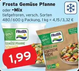 CAP Markt Frosta Gemüse Pfanne oder Mix Angebot
