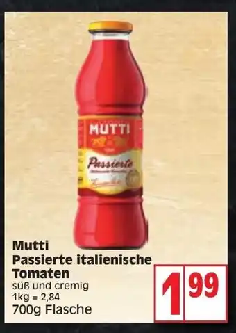 Edeka Mutti Passierte Italienische Tomaten 700g Angebot