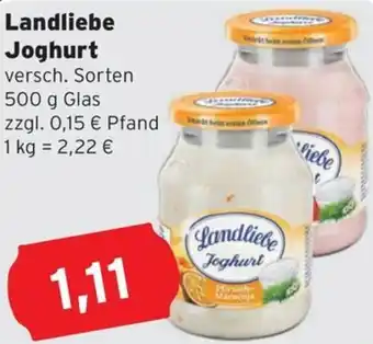CAP Markt Landliebe Joghurt Angebot