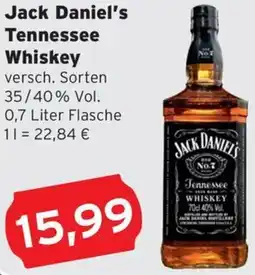 CAP Markt Jack Daniel's Tennessee Whiskey Angebot