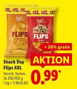 Lidl Snack day flips cheese flavour xxl Angebot