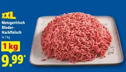 Lidl Metzgerfrisch rinder-hackfleisch Angebot