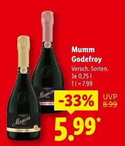 Lidl Mumm godefroy Angebot